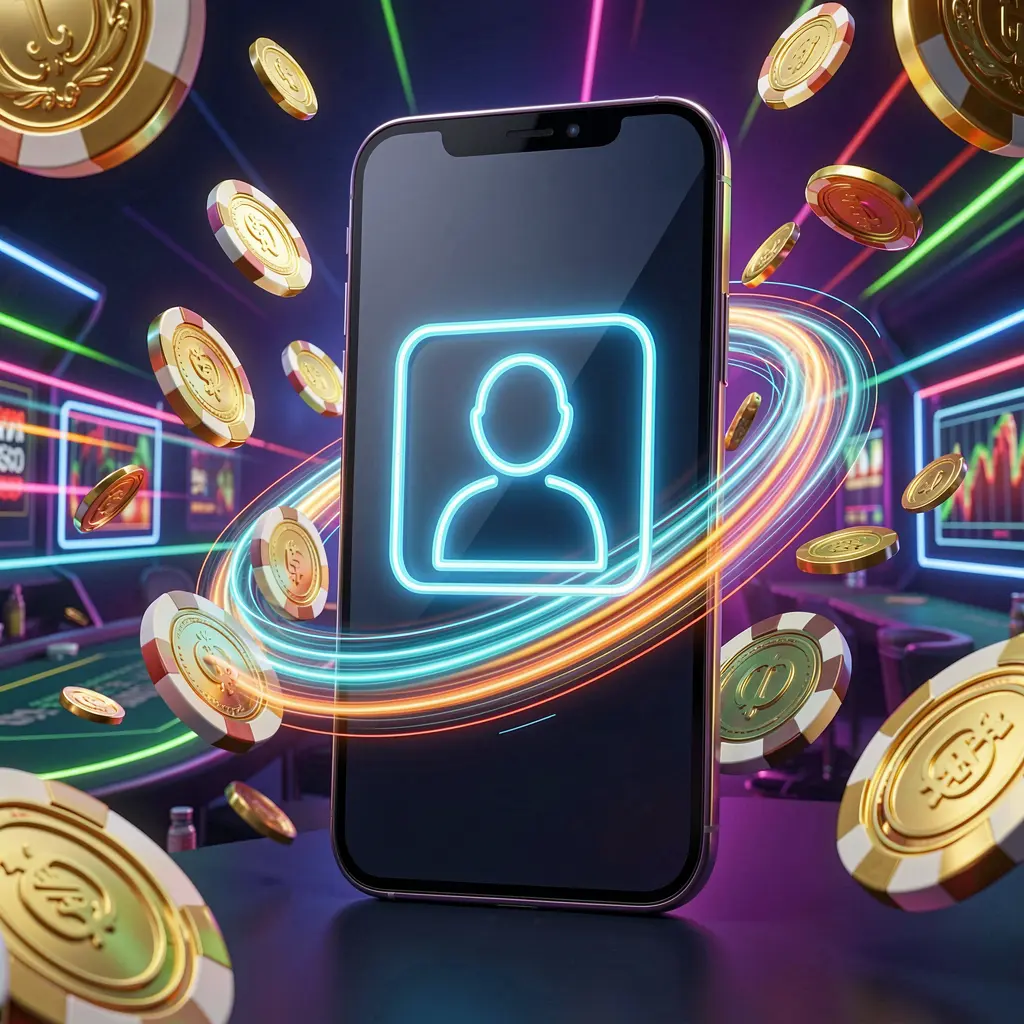 JYJLLL fast casino login banner featuring a smartphone with a bright user icon, speed light trails, and golden coins and chips flying around in a modern neon casino style JYJLLL fast casino login banner featuring a smartphone with a bright user icon, speed light trails, and golden coins and chips flying around in a modern neon casino style